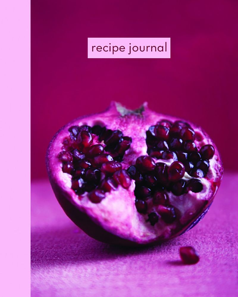 Recipe Journal: Pomegranate - Small