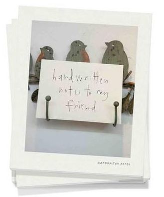 Handwritten Notes to My Friend