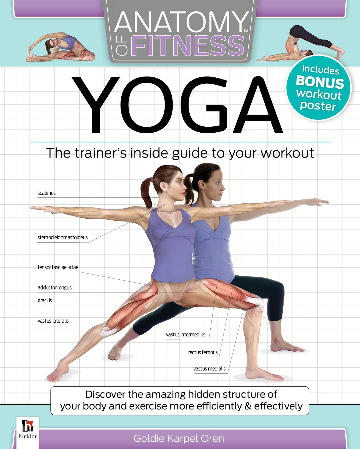 Anatomy of Fitness Yoga with Poster