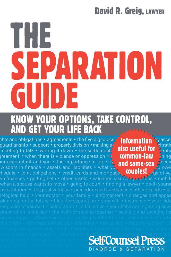 The Separation Guide: Know Your Options, Take Control, and Get Your Life Back