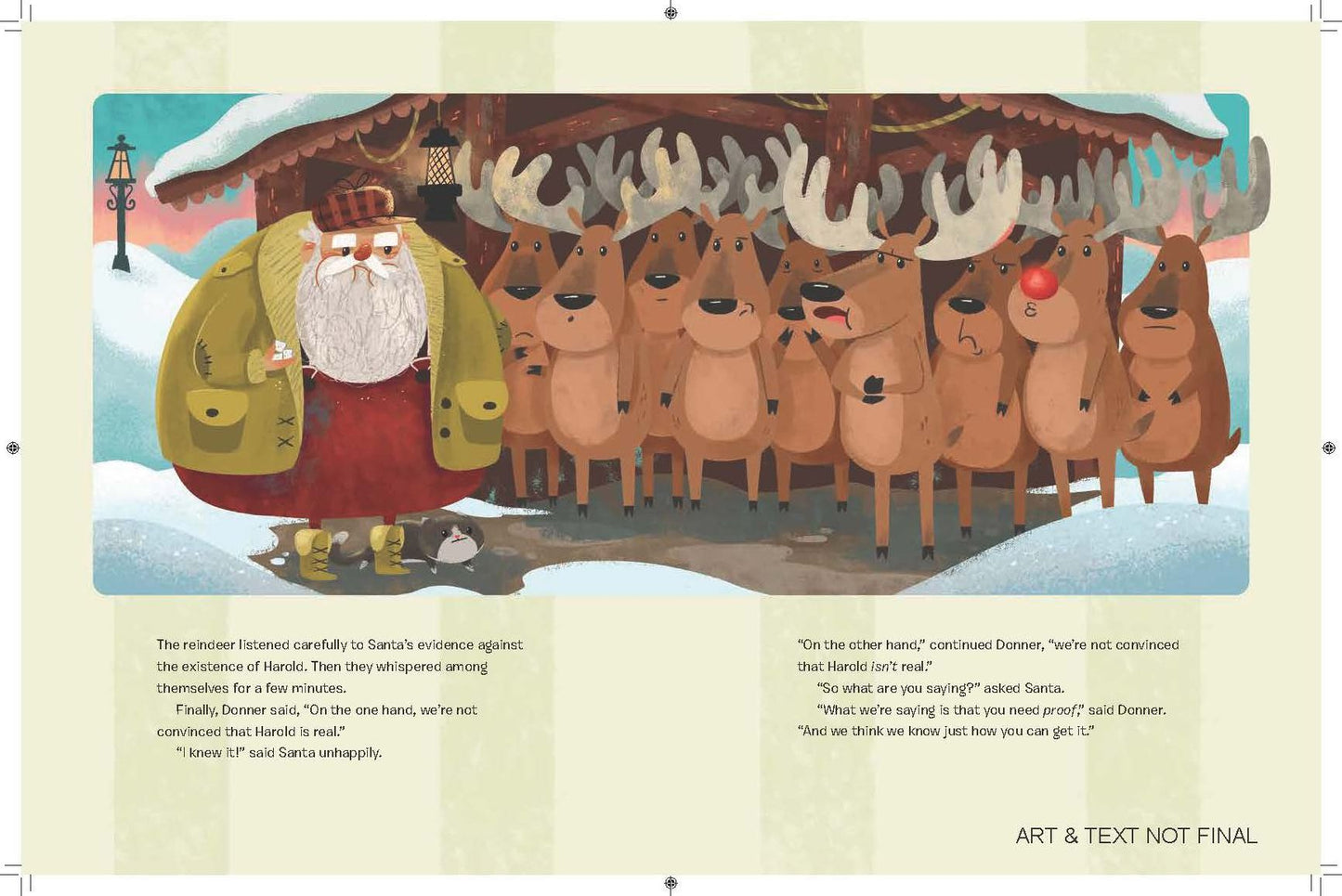 The Day Santa Stopped Believing in Harold