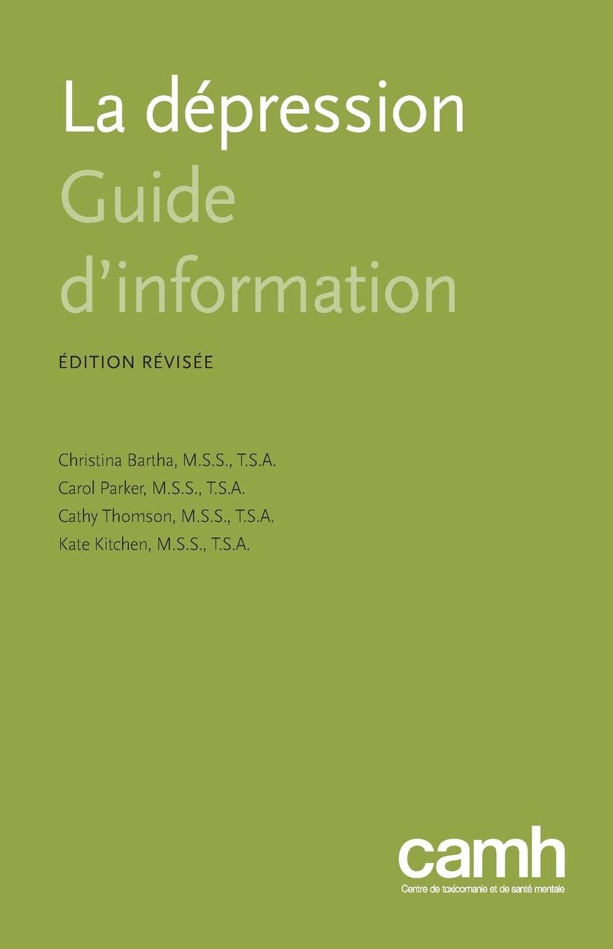 La d pression: Guide d'information