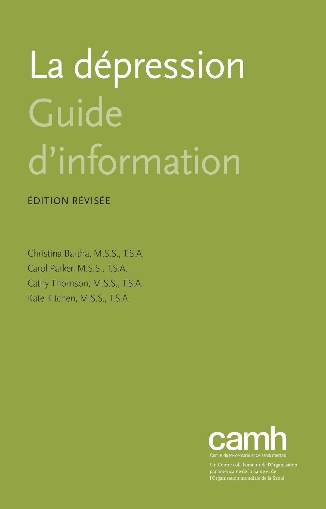La dépression: Guides d'information