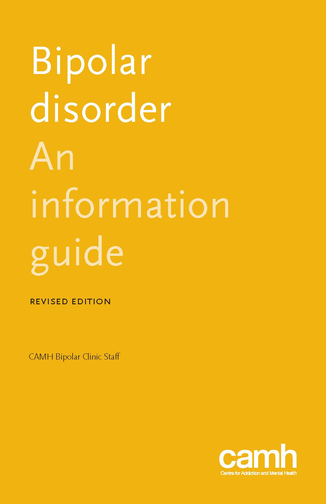 Bipolar Disorder: An Information Guide