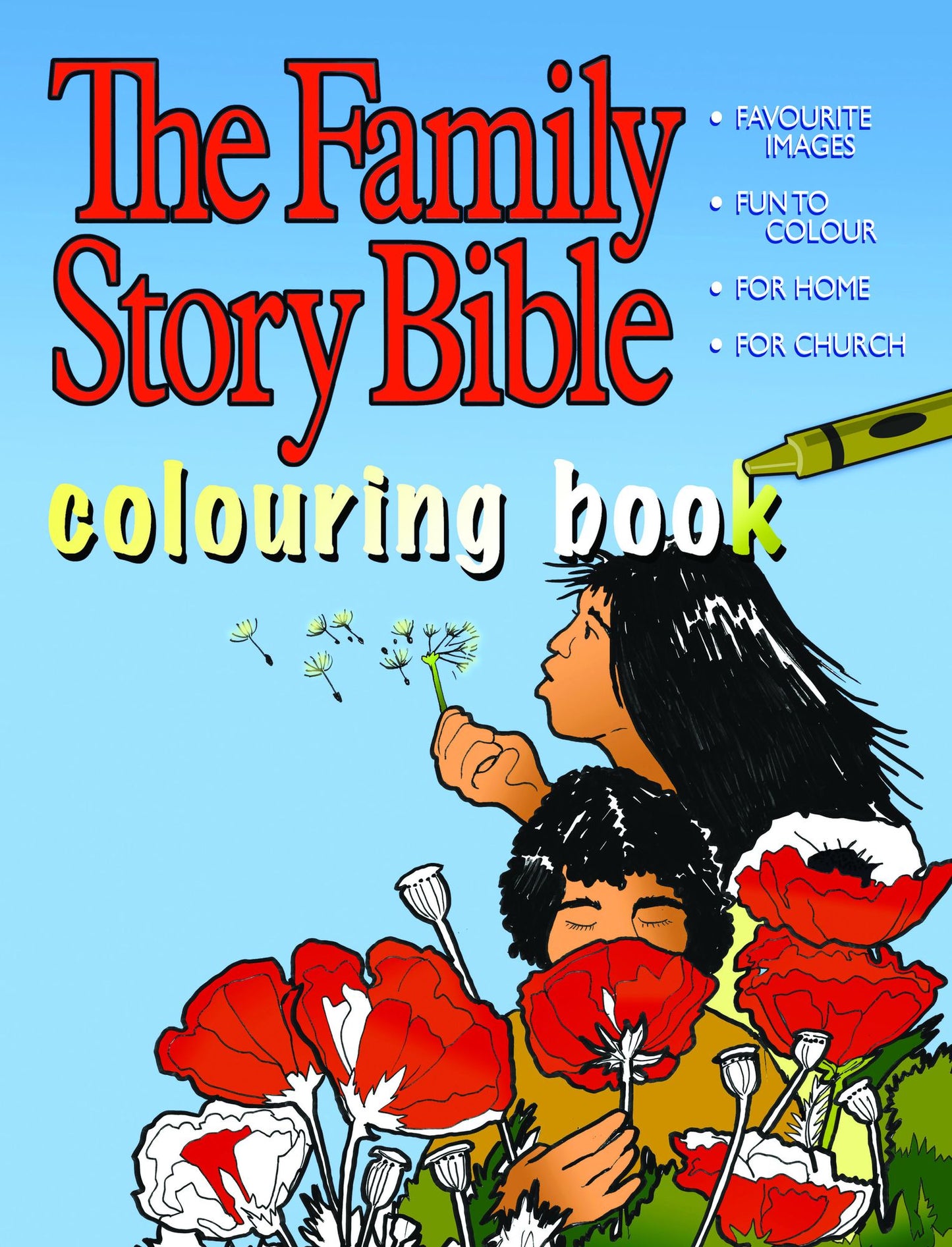 The Family Story Bible Colouring Book