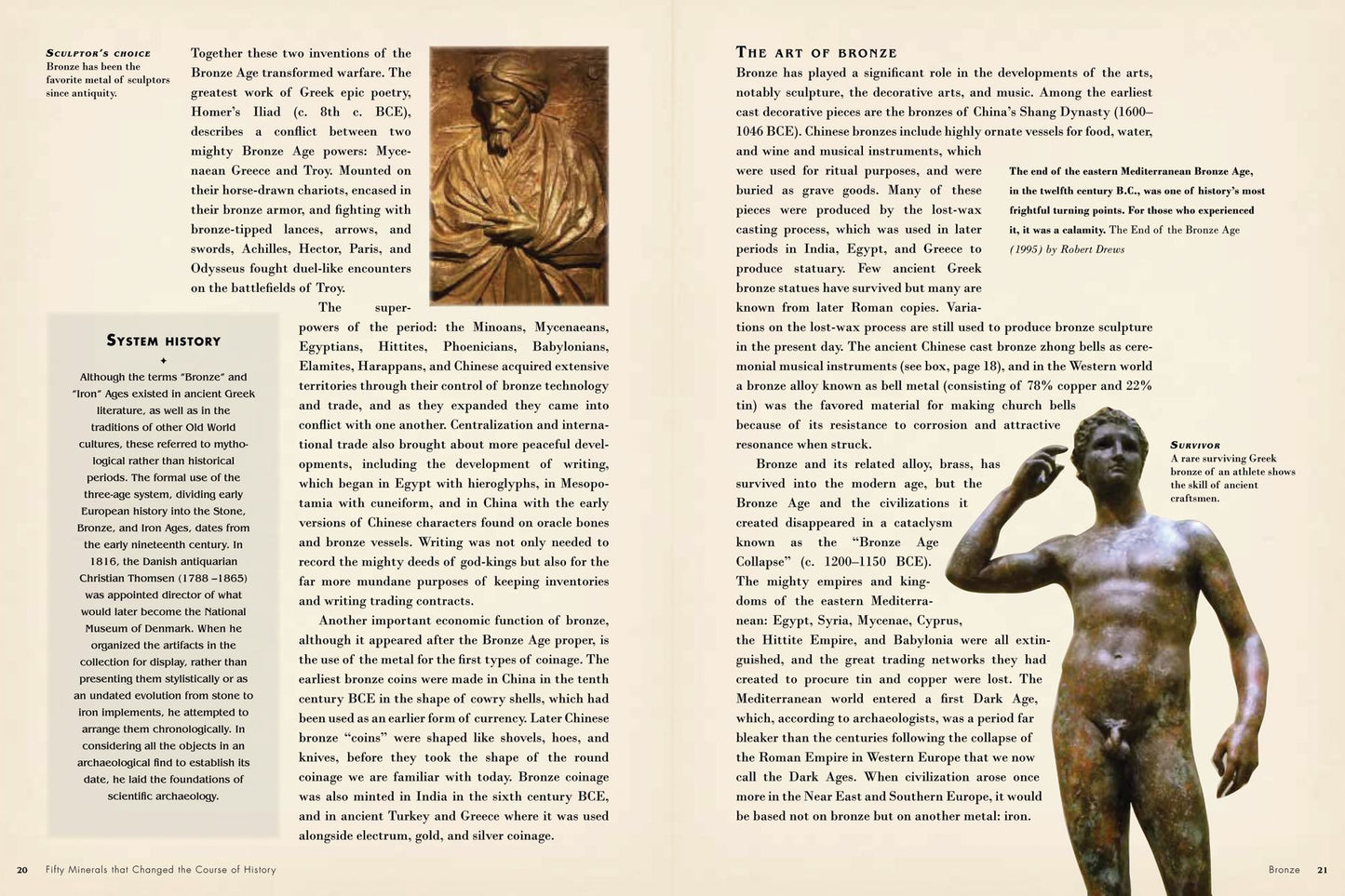 Fifty Minerals that Changed the Course of History