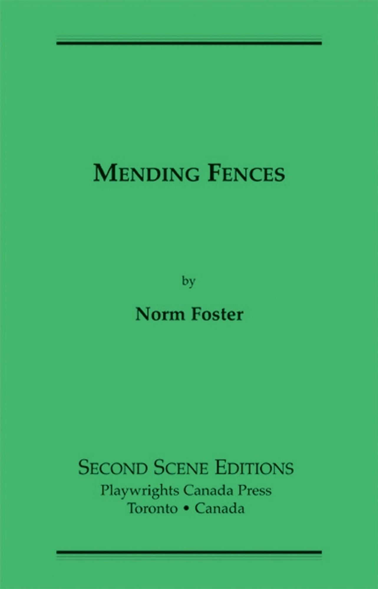 Mending Fences
