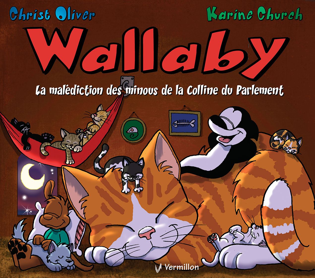 Wallaby: La malédiction des minous de la Colline du parlement