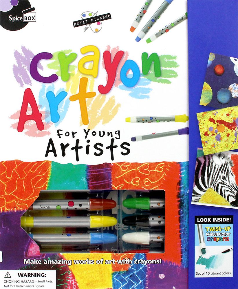 Crayon Art for Young Artists