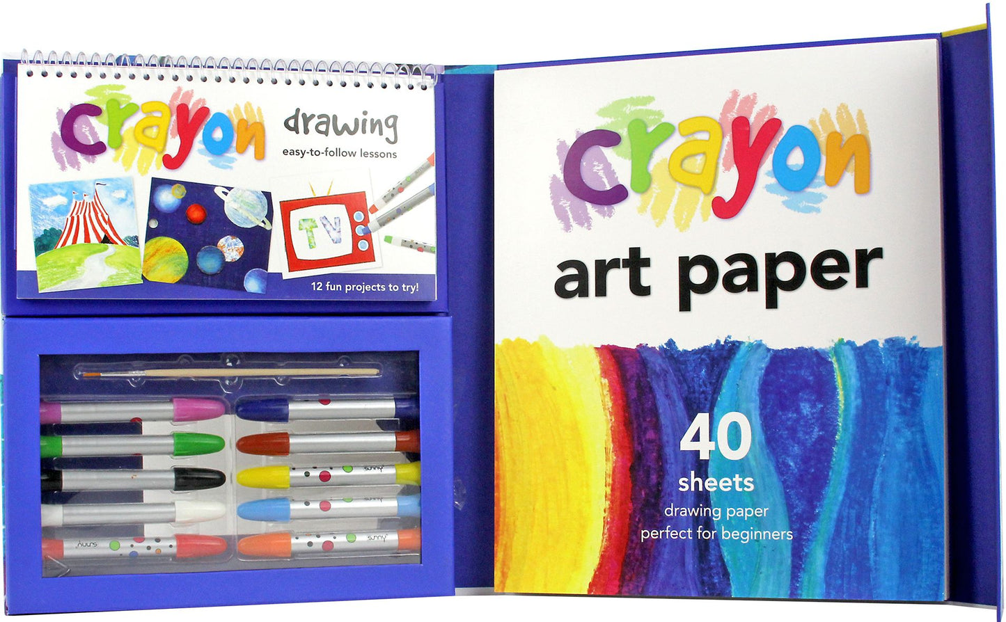 Crayon Art for Young Artists