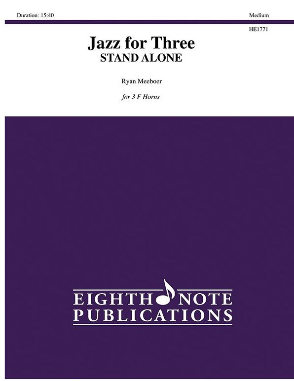 Jazz for Three (Stand Alone Version): Score & Parts