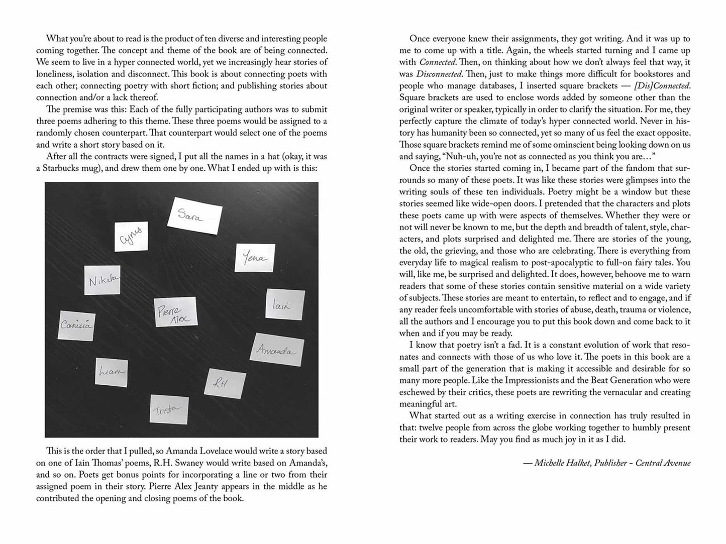 Disconnected: Poems & Stories of Connection and Otherwise