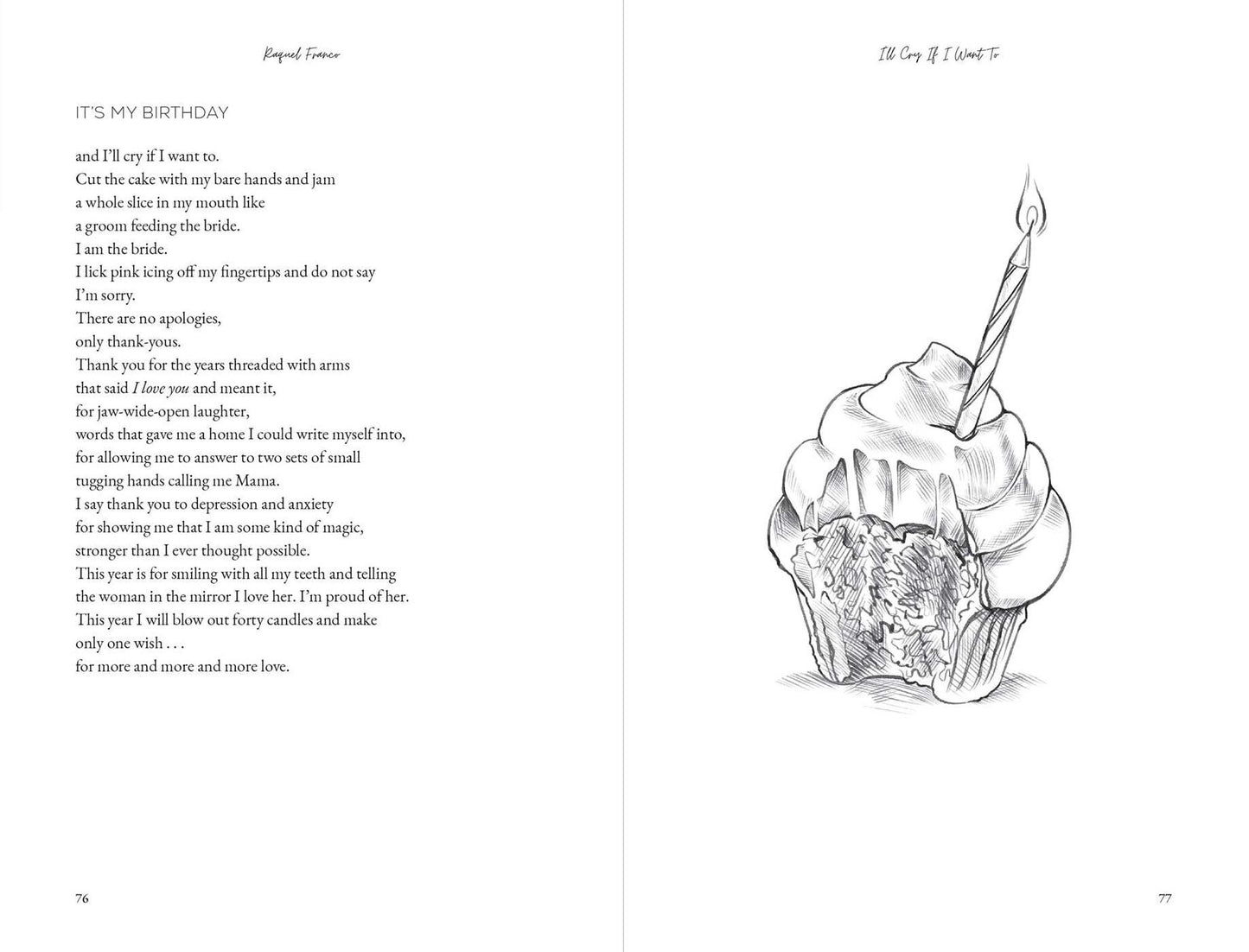 I'll Cry If I Want To: Poems