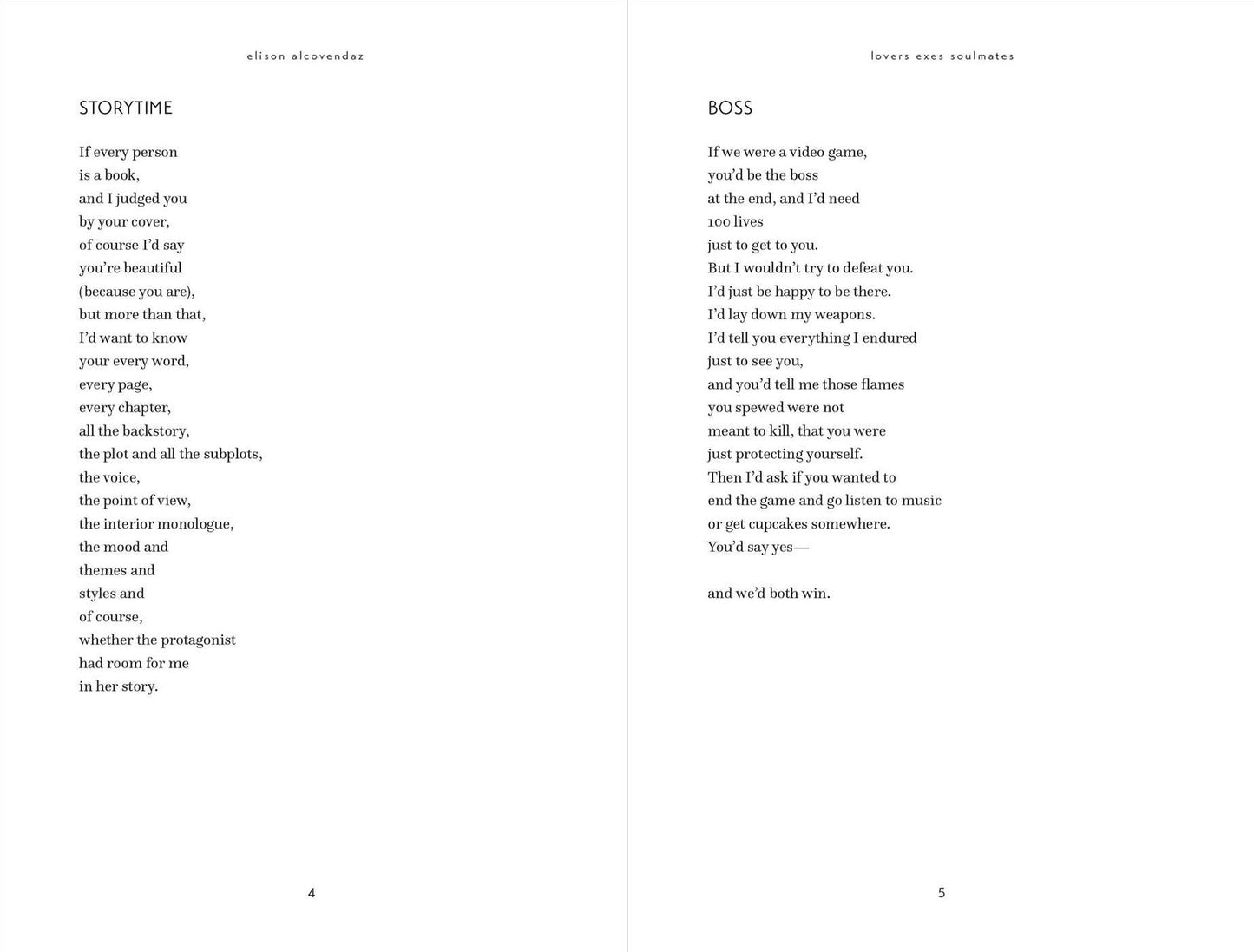 Lovers Exes Soulmates: Poems