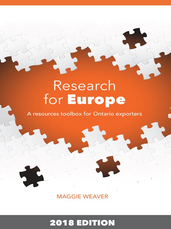 Research for Europe: A resources toolbox for Ontario exporters