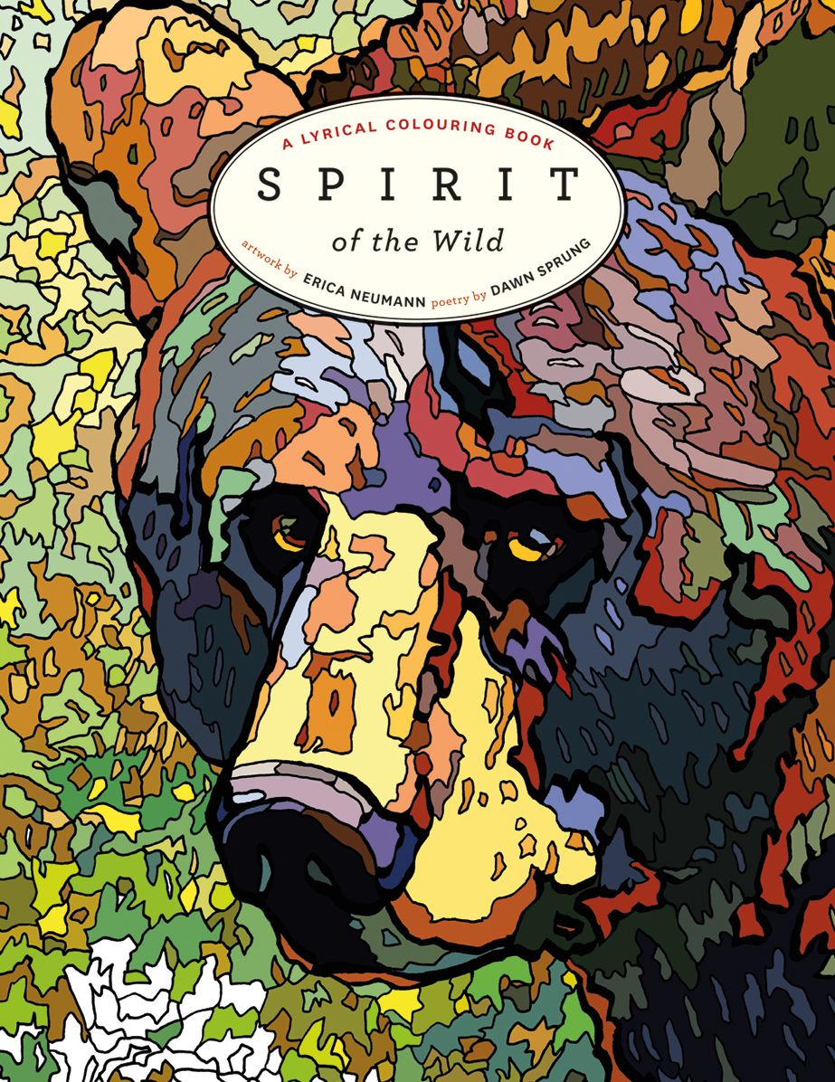 Spirit of the Wild: A Lyrical Colouring Book