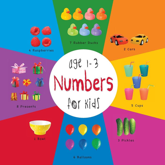 Numbers for Kids age 1-3 (Engage Early Readers: Children's Learning Books) with FREE EBOOK