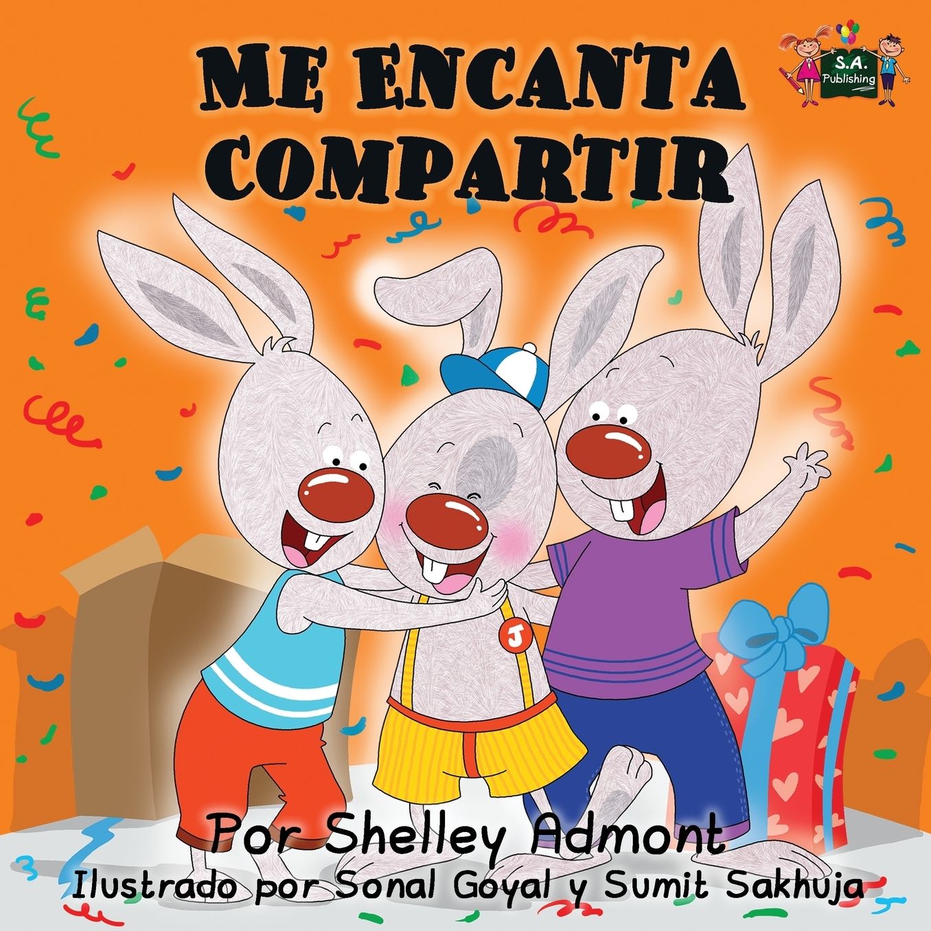Me Encanta Compartir: I Love to Share (Spanish edition)