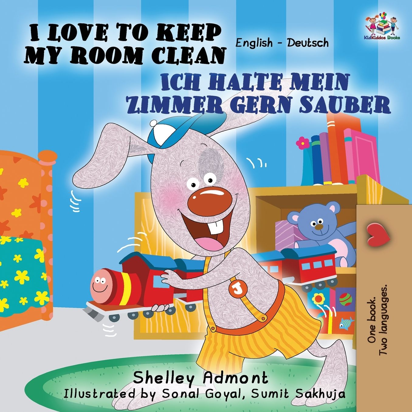 I Love to Keep My Room Clean Ich räume mein Zimmer gerne auf: English German Bilingual Edition