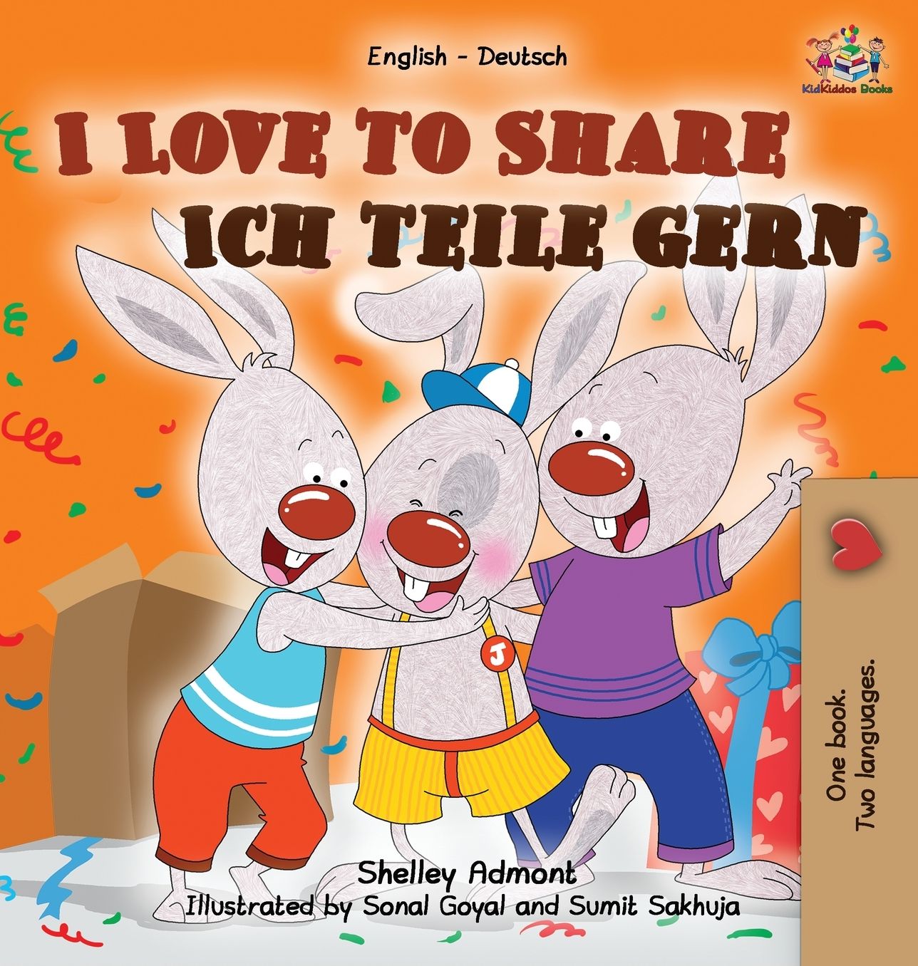 I Love to Share Ich teile gern: English German Bilingual Edition