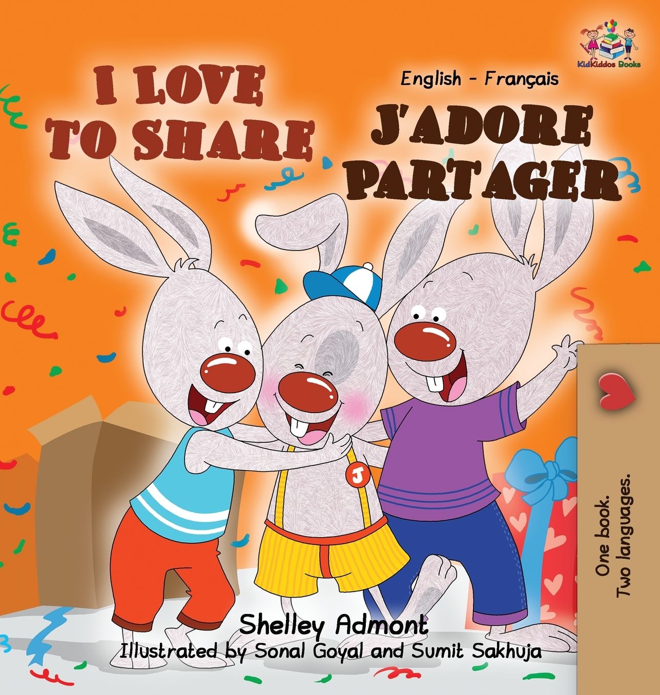 I Love to Share J'adore Partager: English French Bilingual Edition