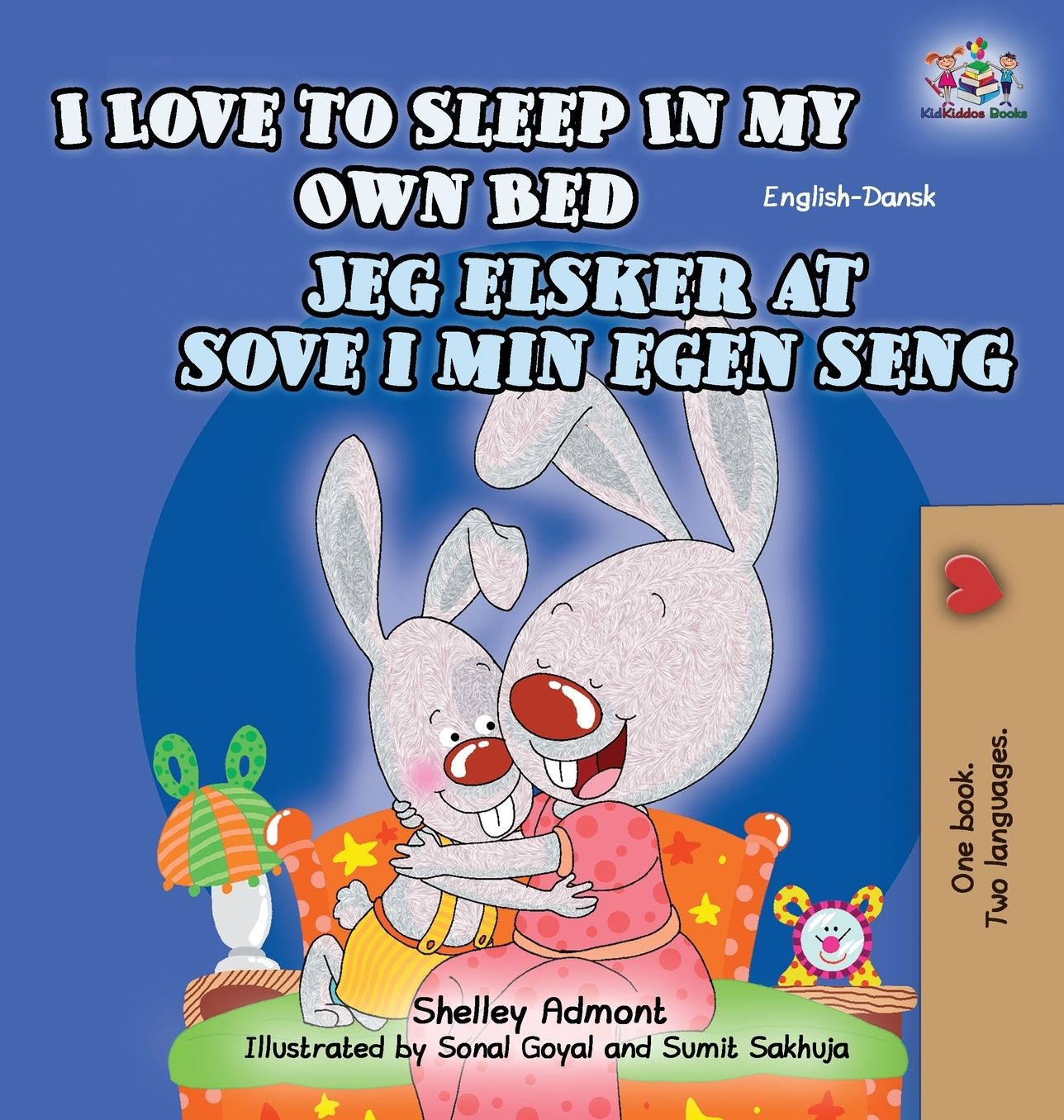 I Love to Sleep in My Own Bed: English Danish Bilingual Edition