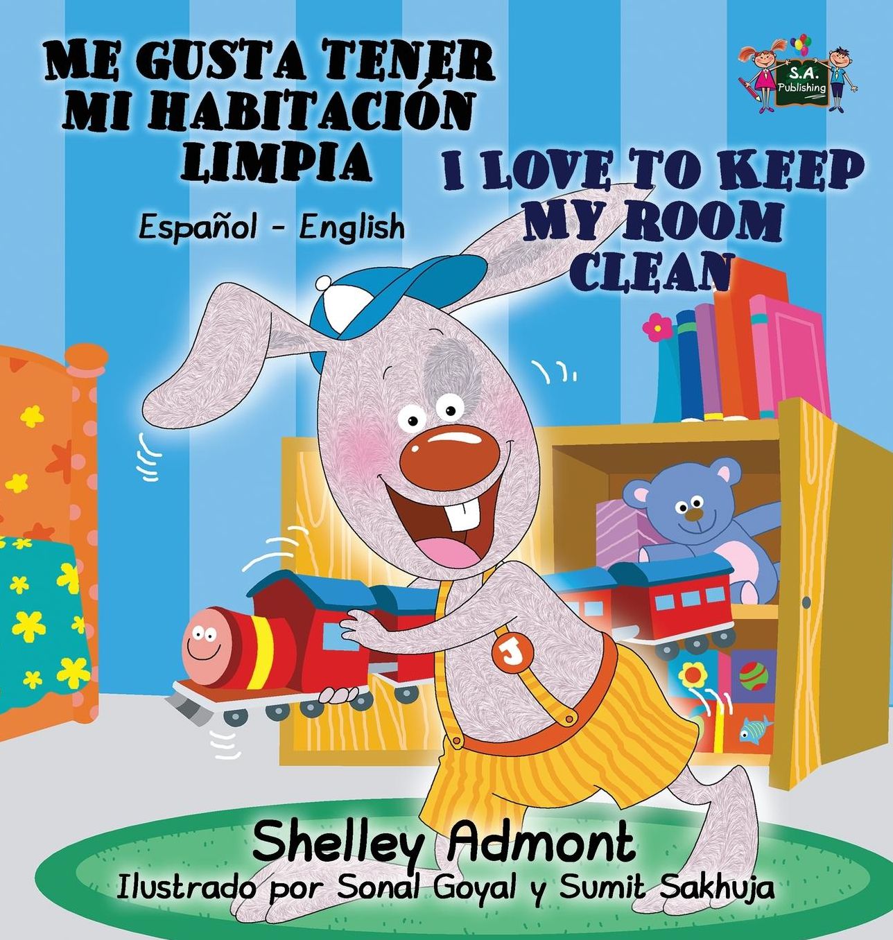 Me gusta tener mi habitación limpia I Love to Keep My Room Clean: Spanish English Bilingual Edition