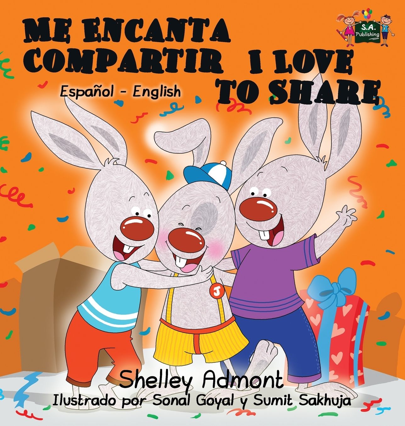 Me Encanta Compartir I Love to Share: Spanish English Bilingual Edition