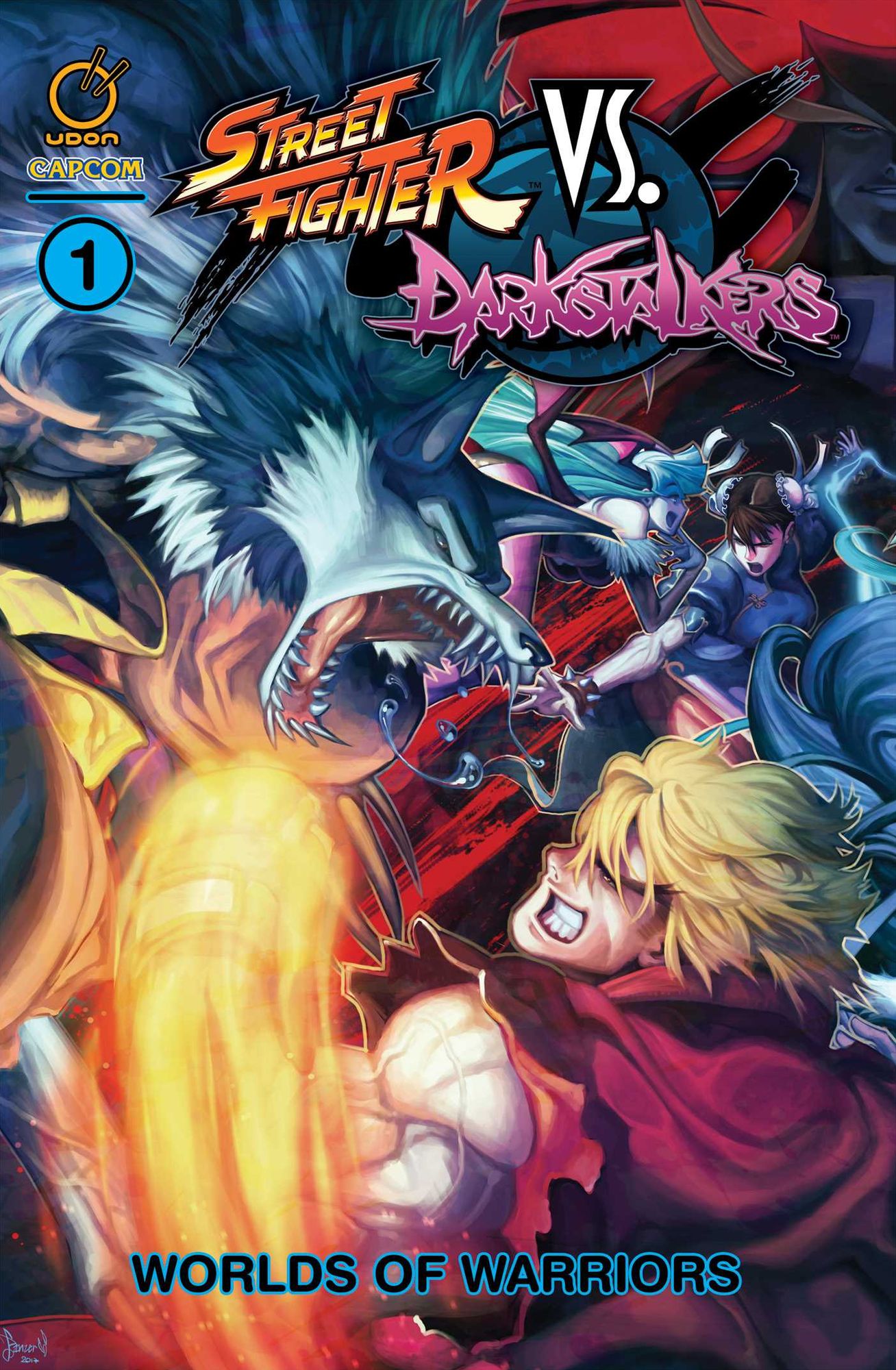 Street Fighter VS Darkstalkers, Volume1: Worlds of Warriors