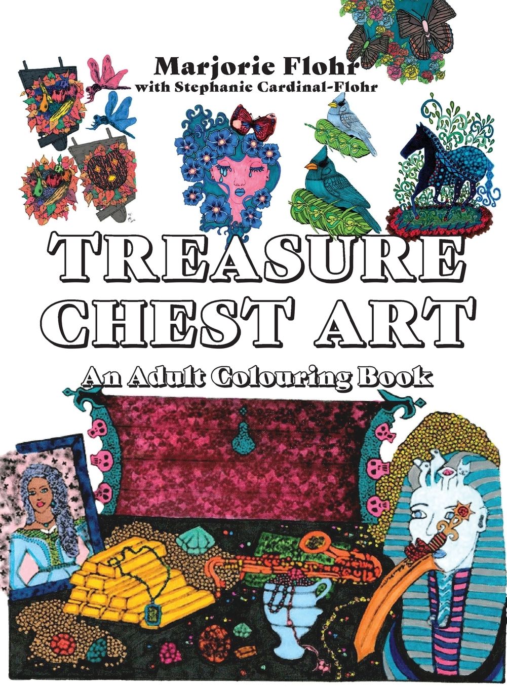 Treasure Chest Art: An Adult Colouring Book