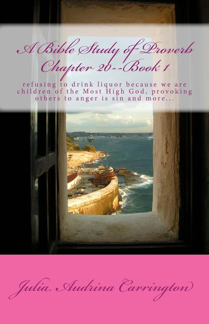 A Bible Study of Proverb Chapter 20--Book 1