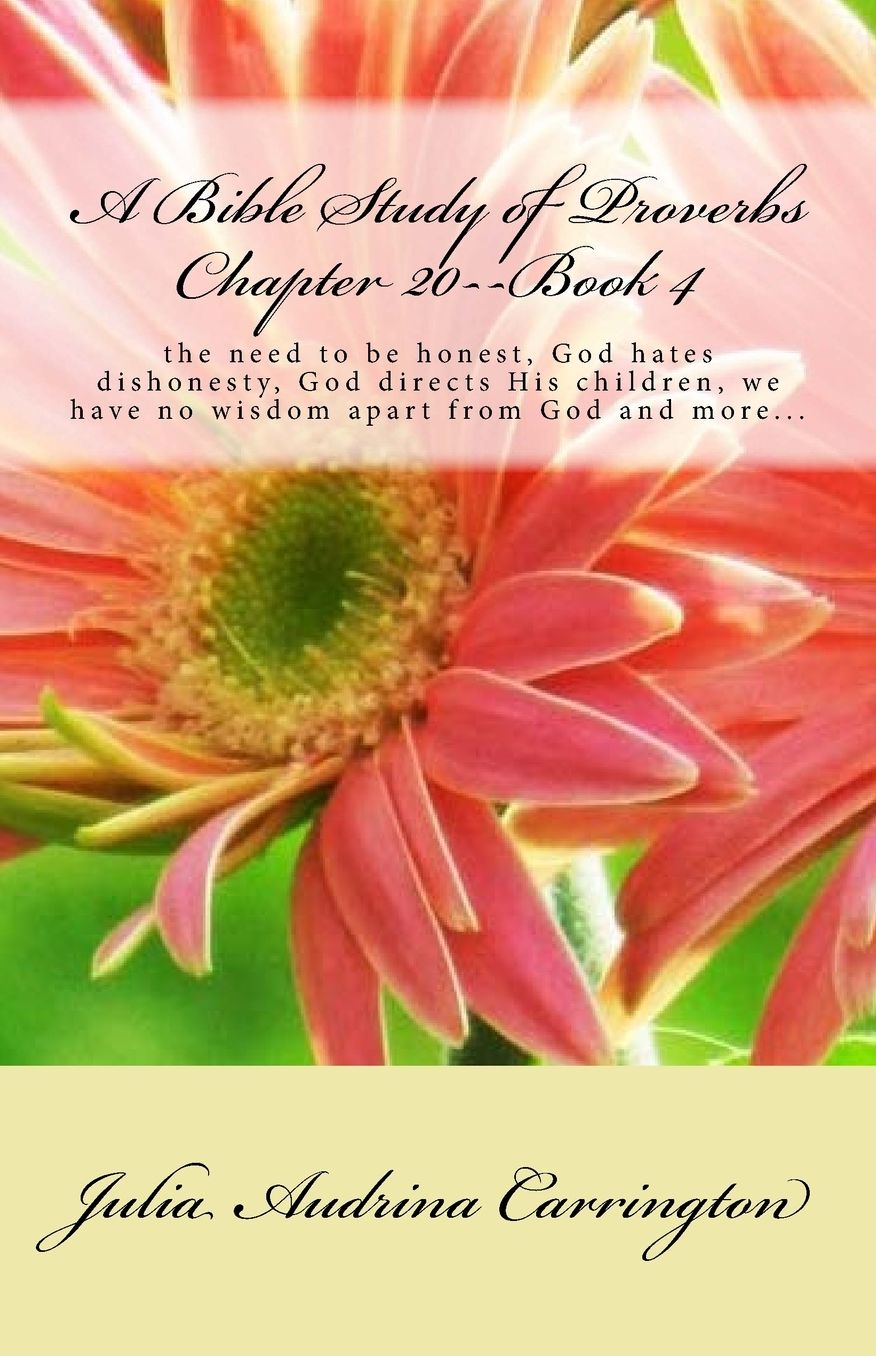 A Bible Study of Proverbs Chapter 20--Book 4