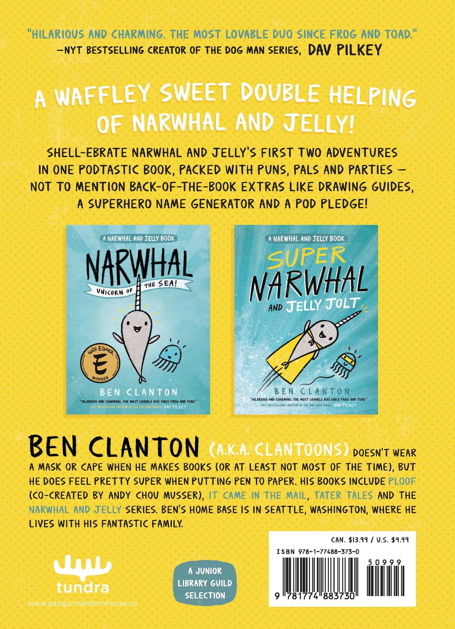 Narwhal and Jelly: Super Pod Party Pack! (Paperback books 1 & 2)
