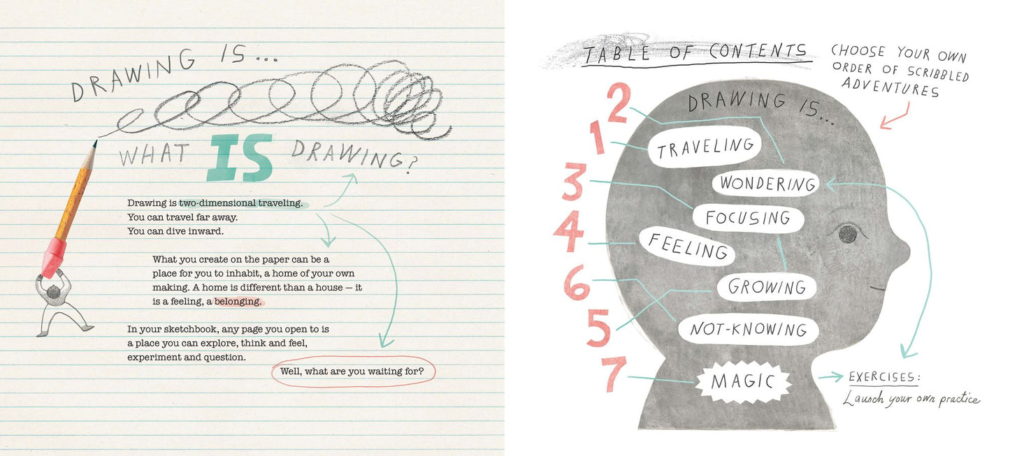 Drawing Is ...: Your Guide to Scribbled Adventures