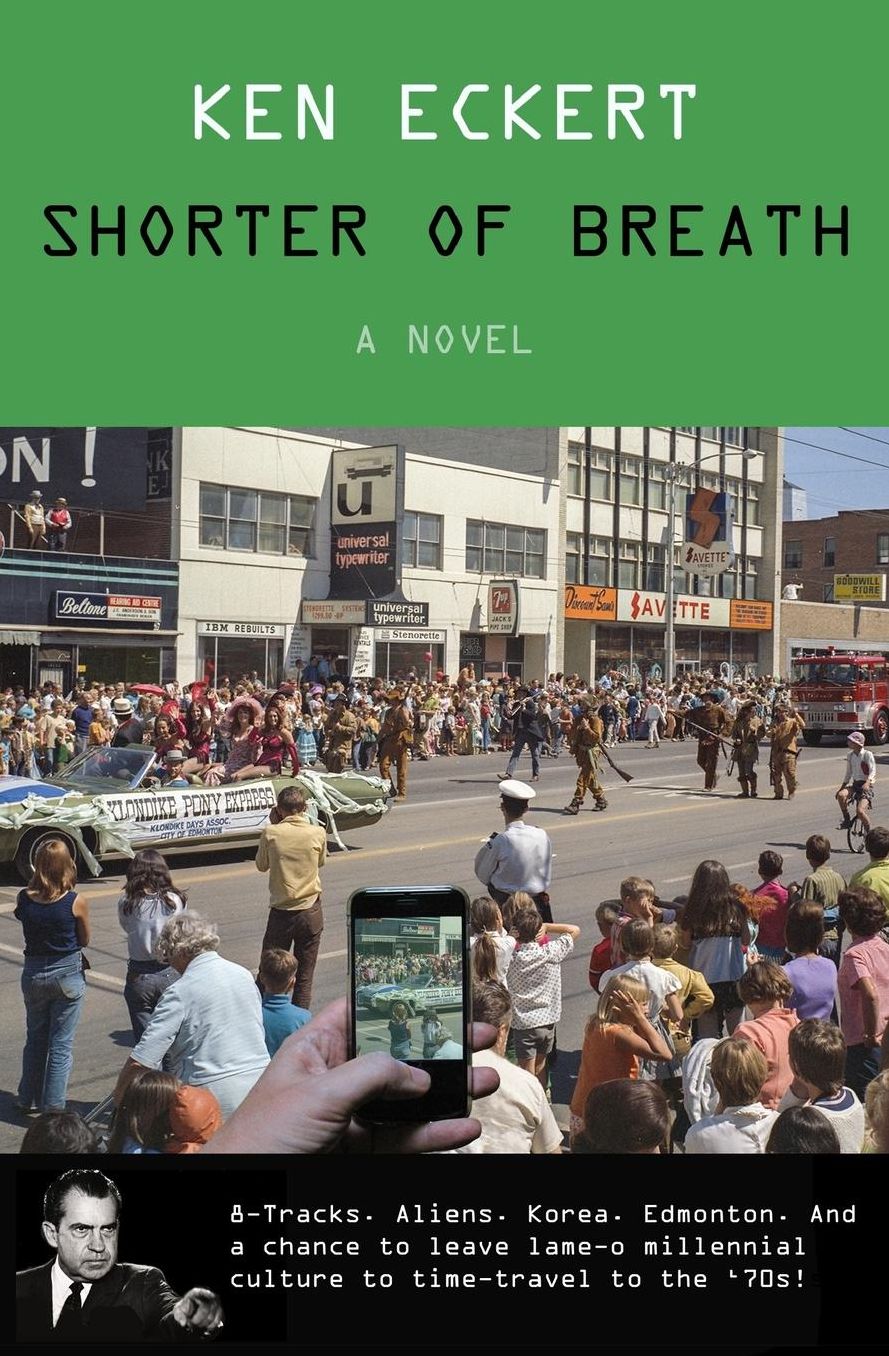 Shorter of Breath: 8-Tracks. Aliens. Korea. Edmonton. And a chance to leave lame-o millennial culture for the '70s!