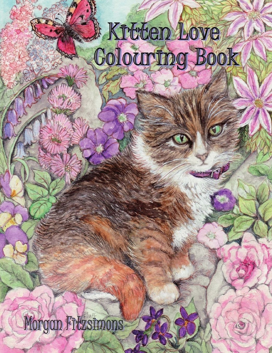 Kitten Love Colouring Book: Art Therapy Collection