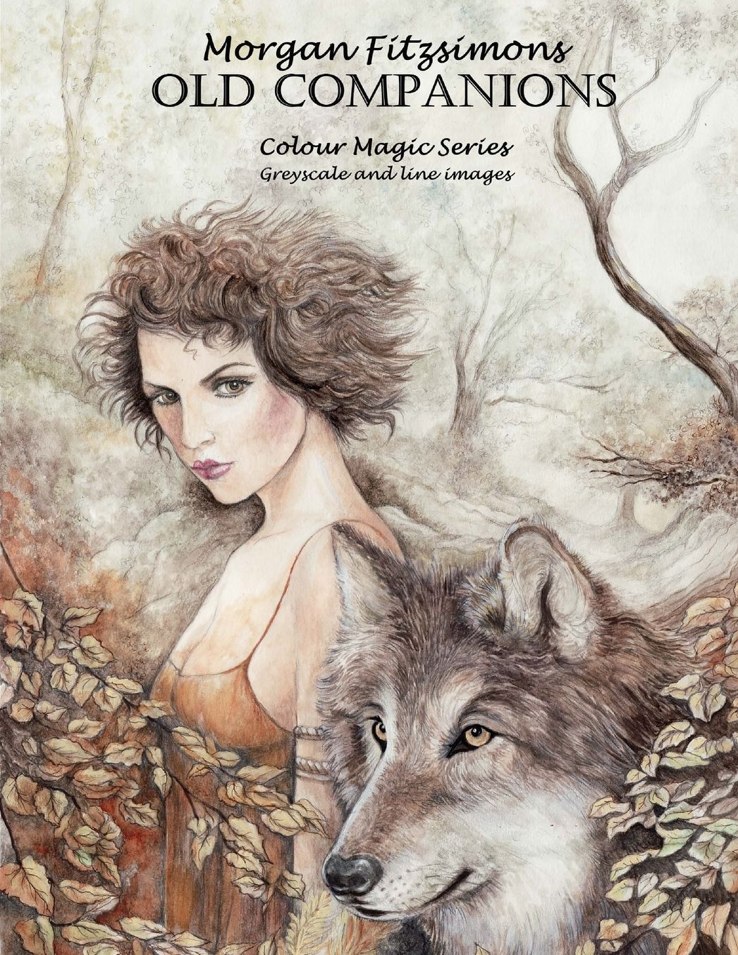 Old Companions Colouring Book: Art Therapy Collection