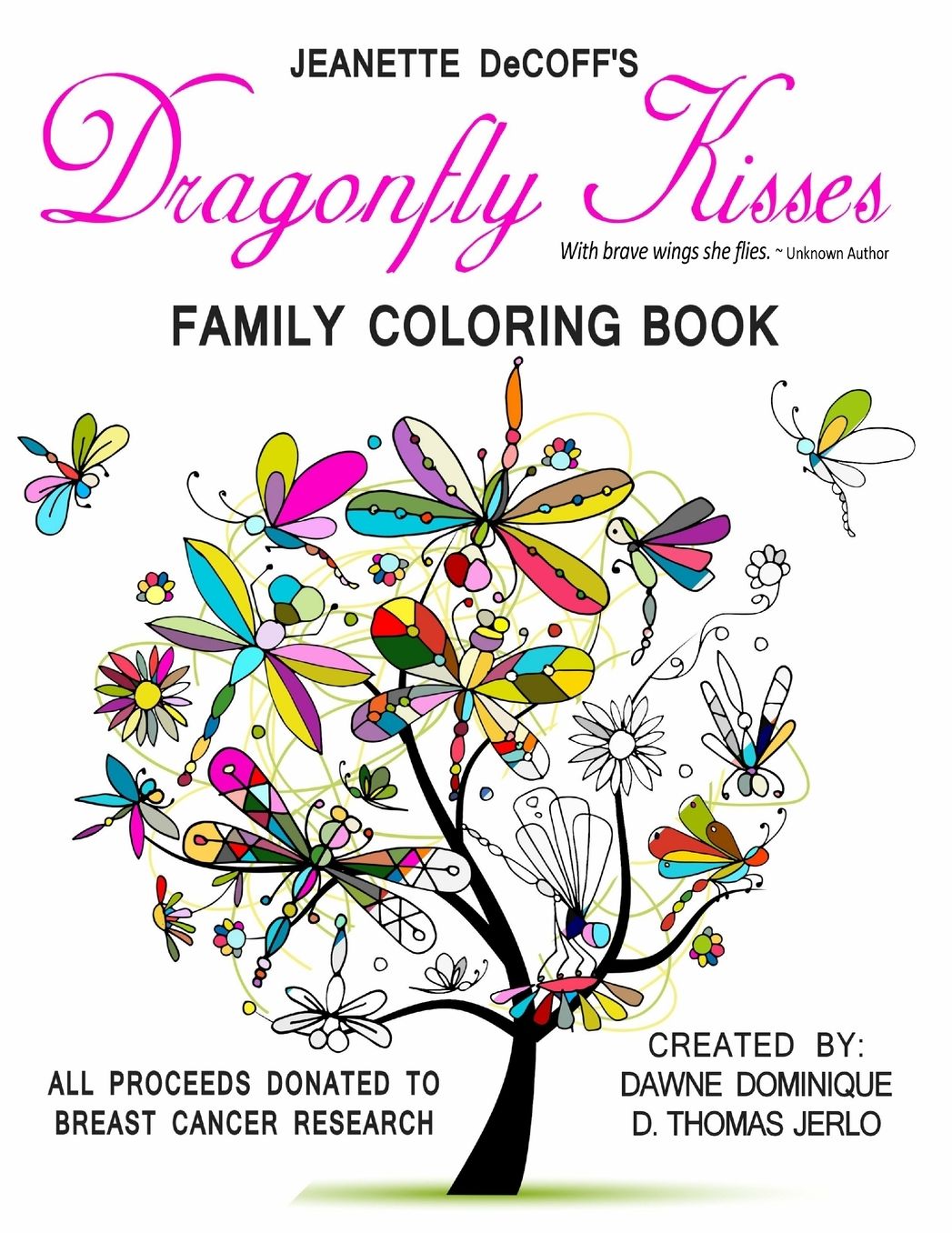 Dragonfly Kisses Family Coloring Book