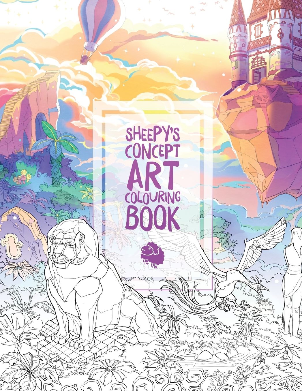 Mrsuicidesheep's Concept Art Colouring Book