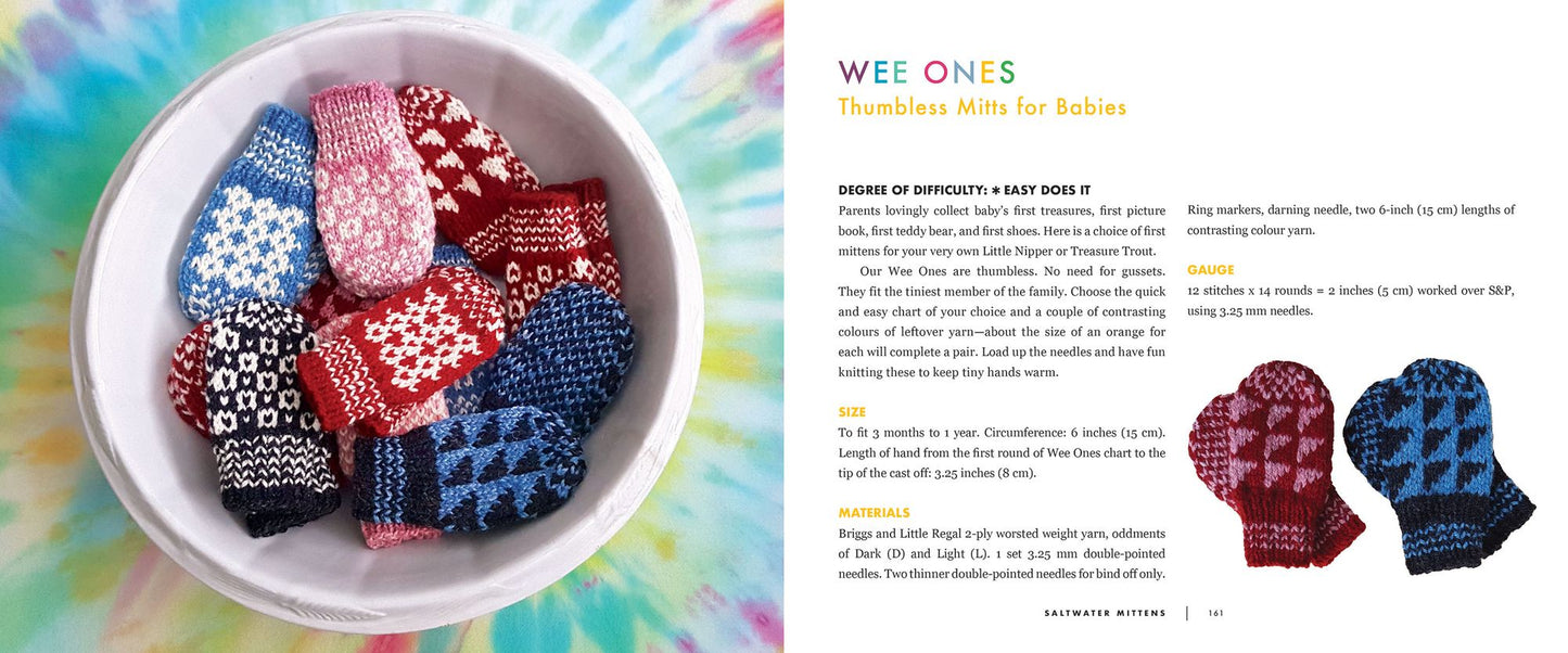 Saltwater Mittens: From the Island of Newfoundland, More Than 20 Heritage Designs to Knit