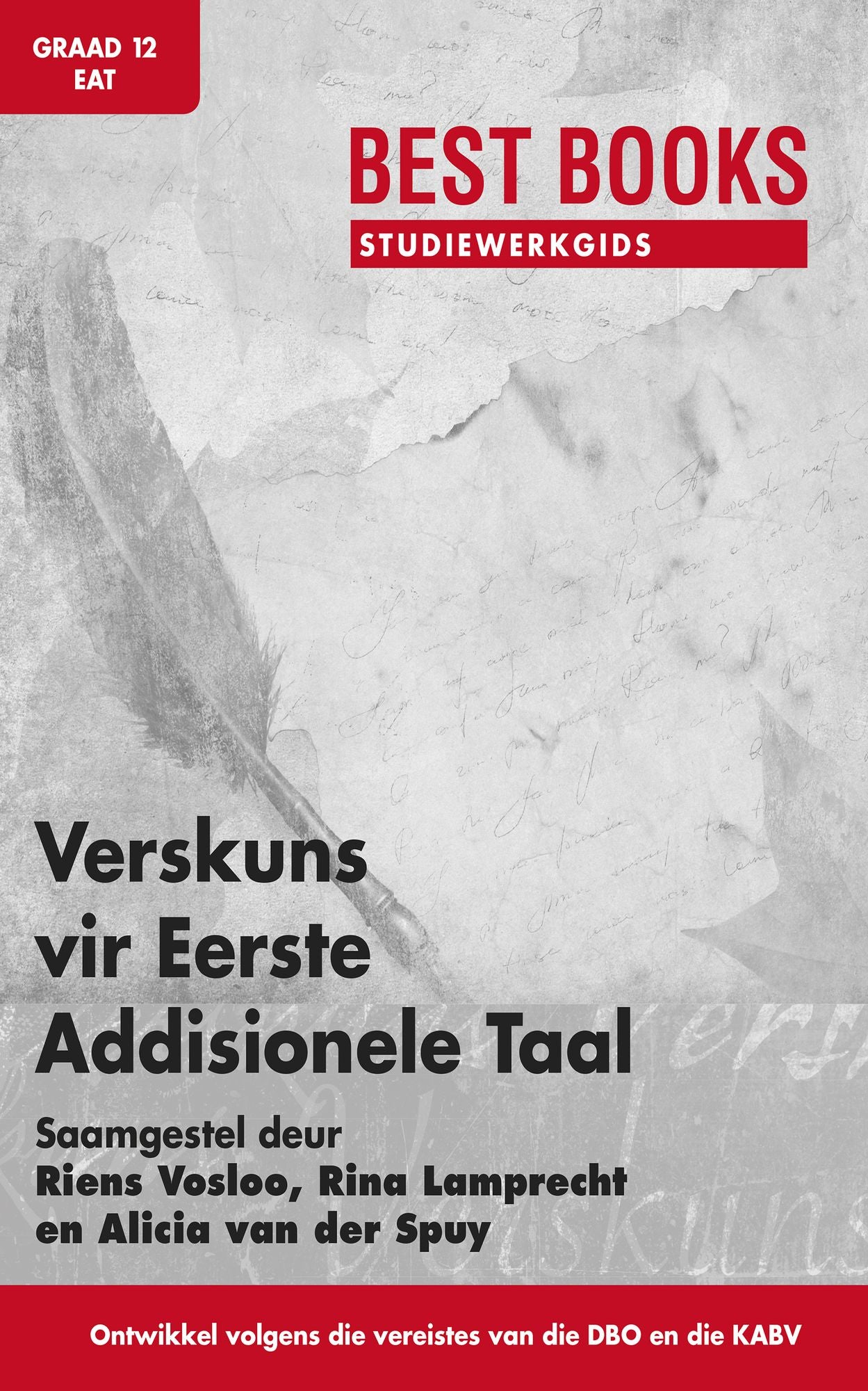 Best Books Studiewerkgids: Verskuns vir Gr 12 EAT