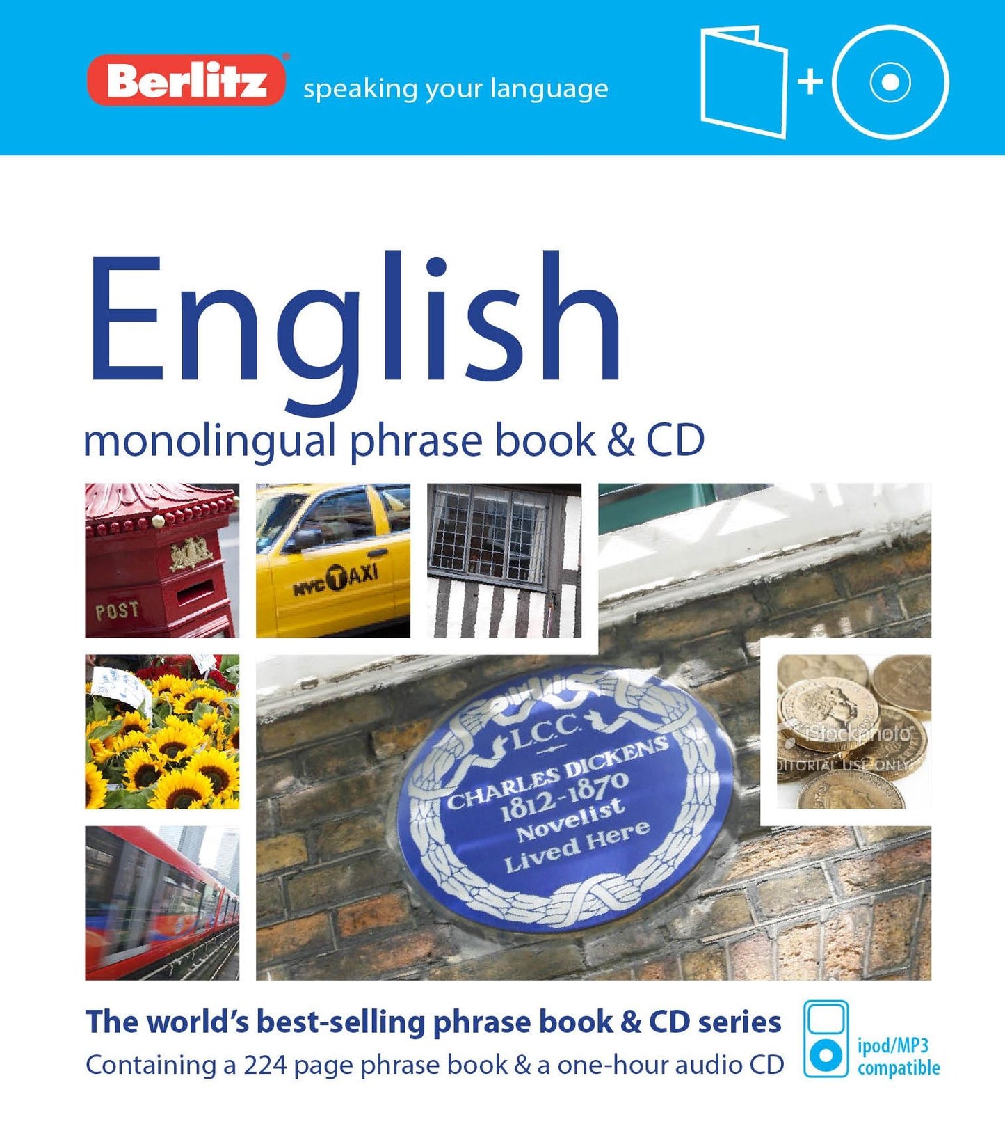 Berlitz English Phrase Book and CD
