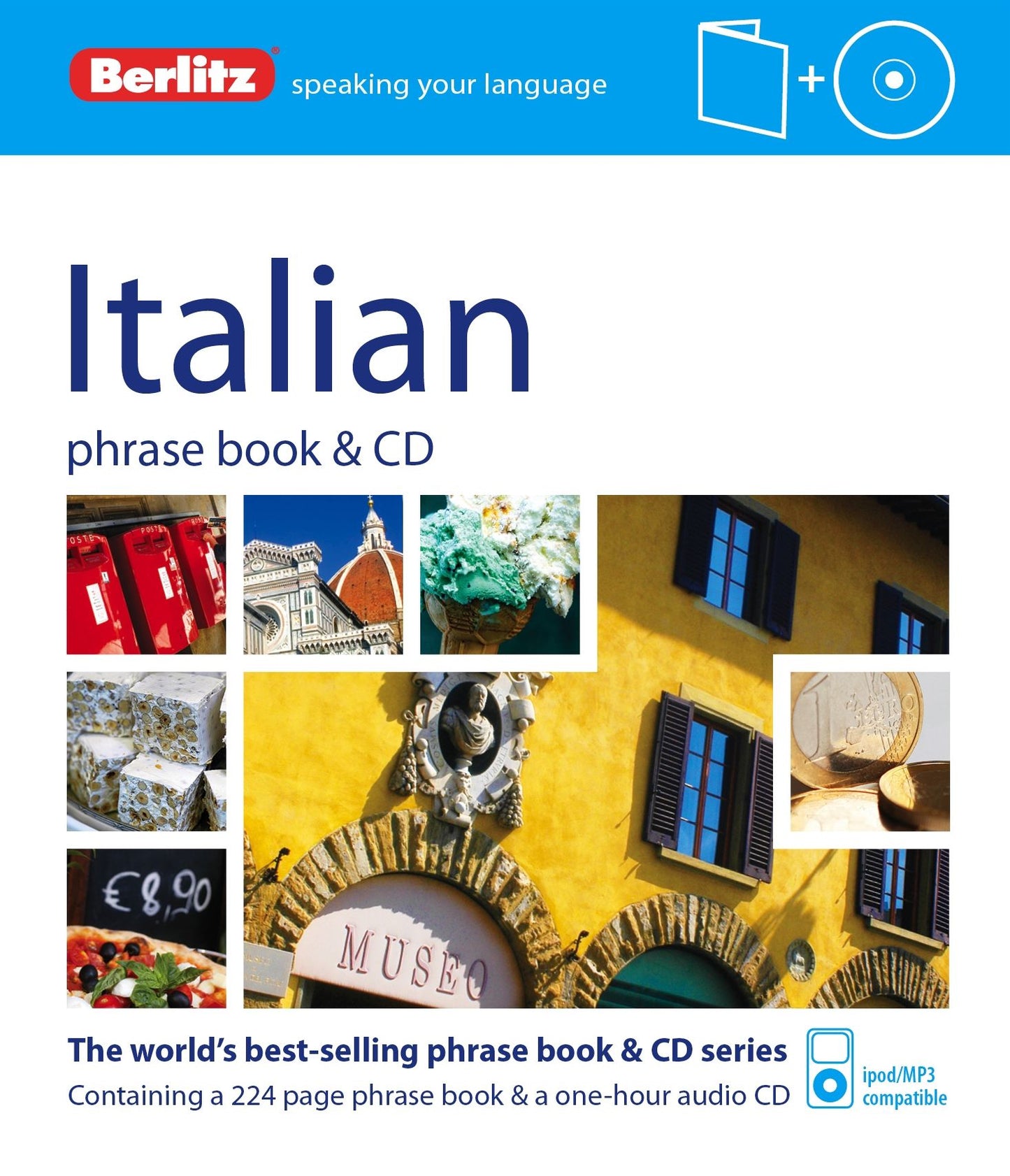 Berlitz Italian Phrase Book and CD