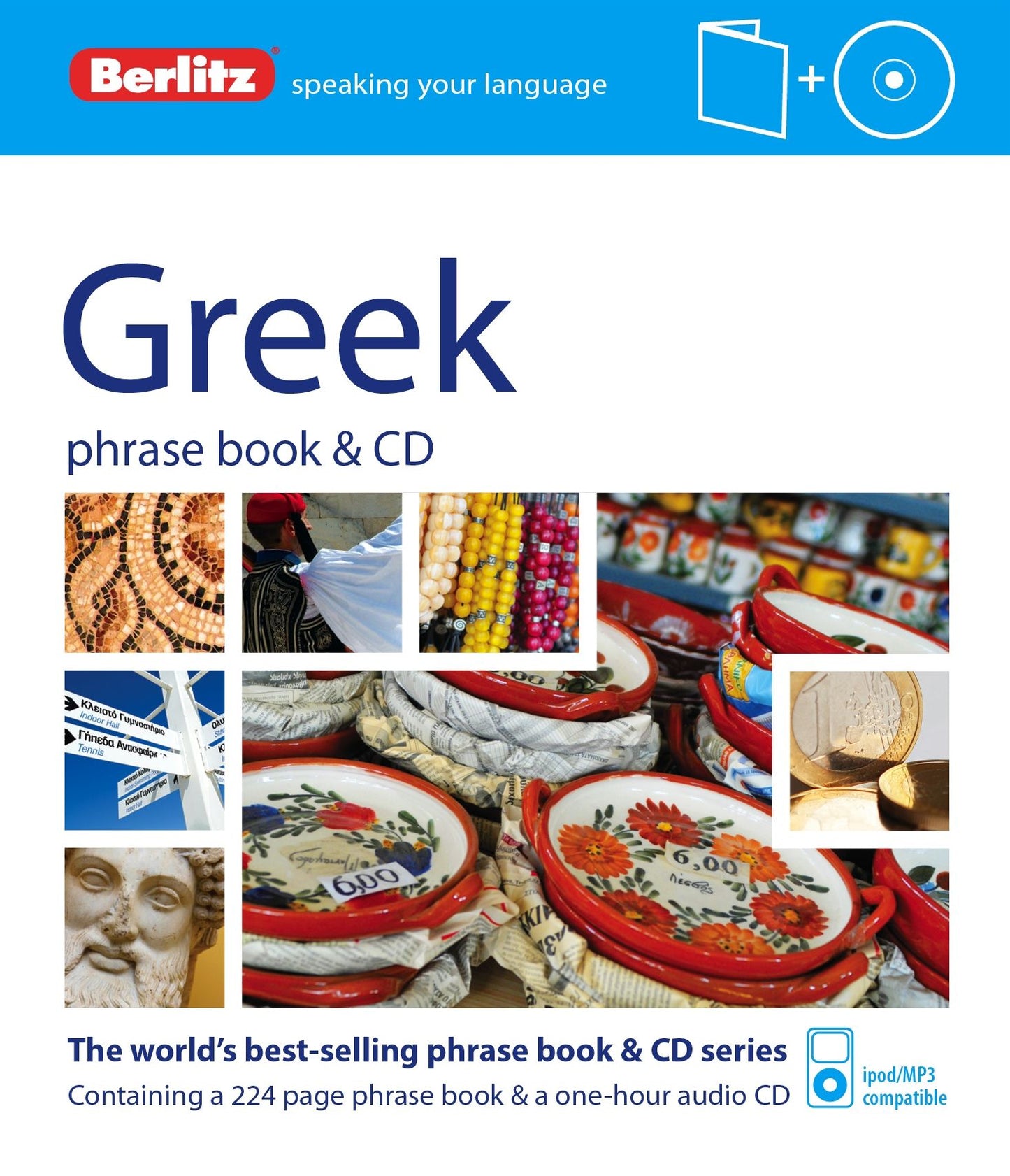 Berlitz Greek Phrase Book and CD