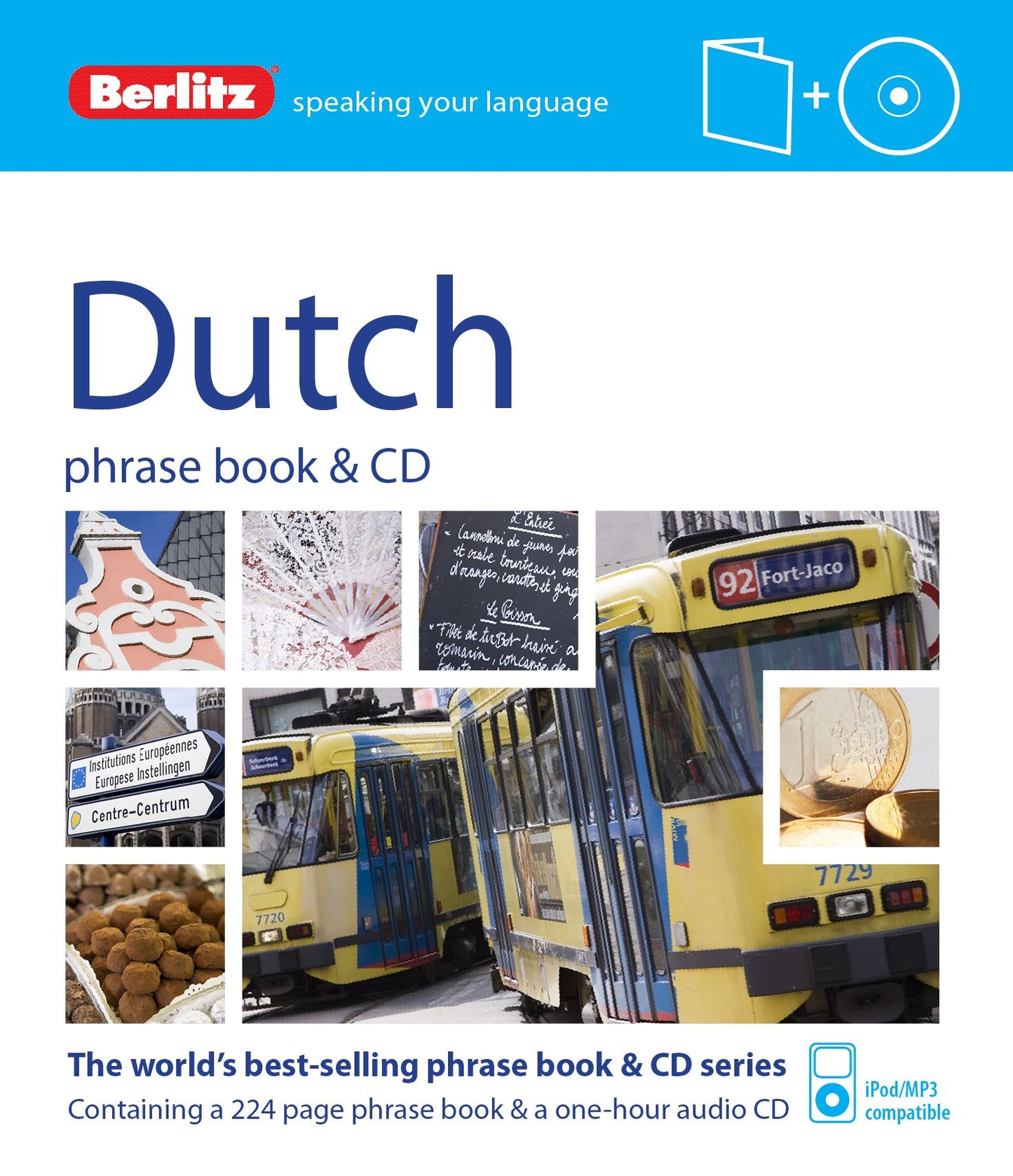 Berlitz Dutch Phrase Book & CD
