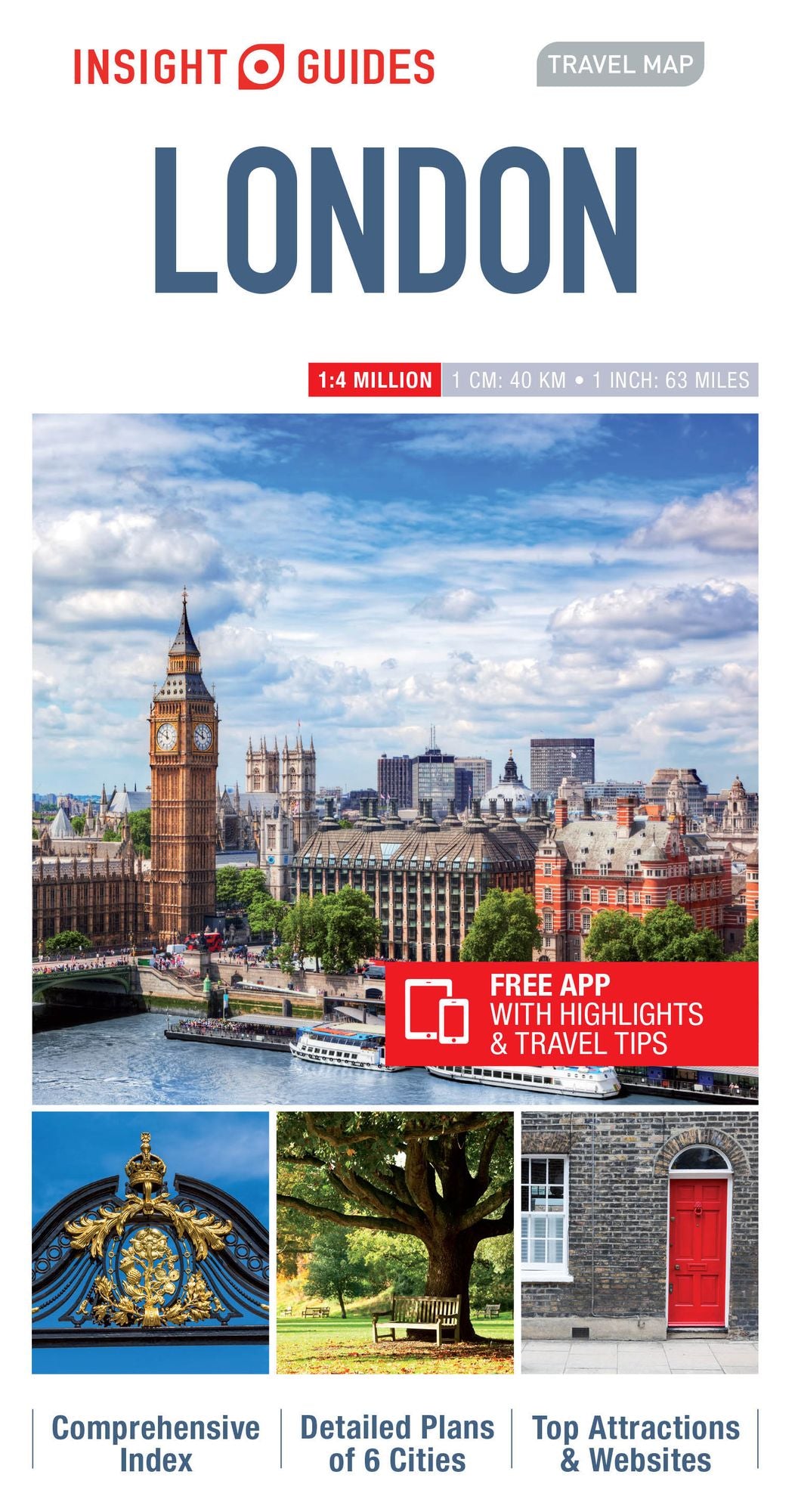 Insight Guides Travel Map London