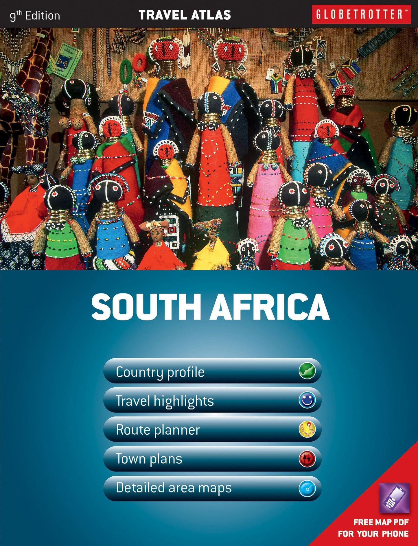 South Africa Travel Atlas, 9th