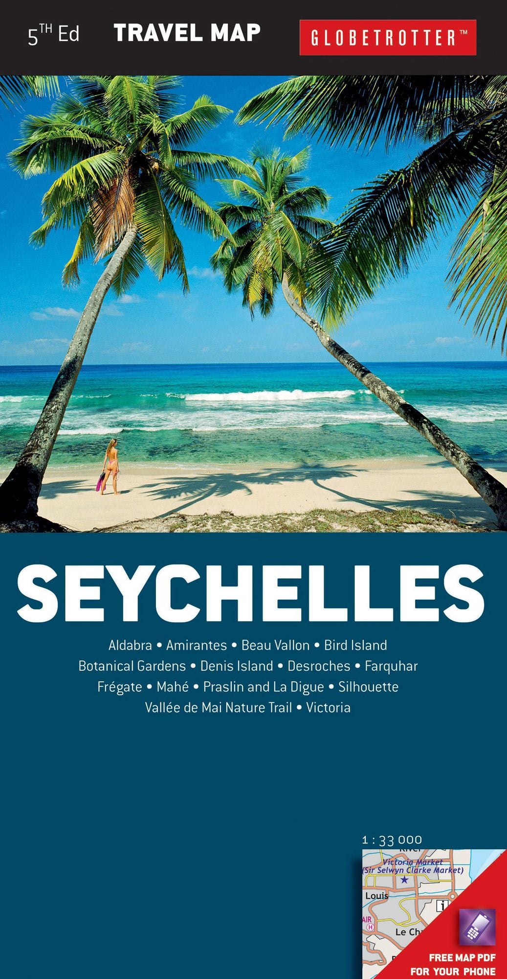 Seychelles Travel Map, 5th