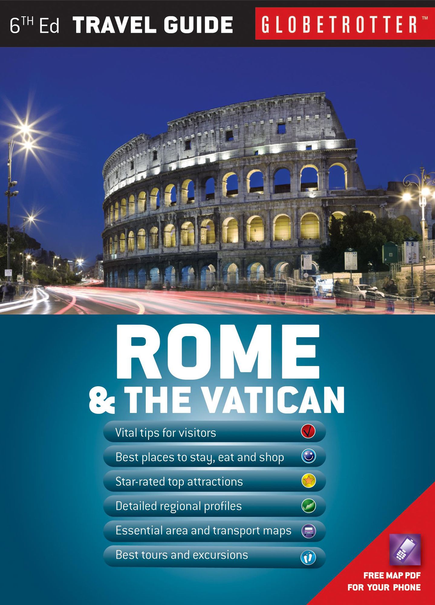 Rome and the Vatican Travel Pack, 6th