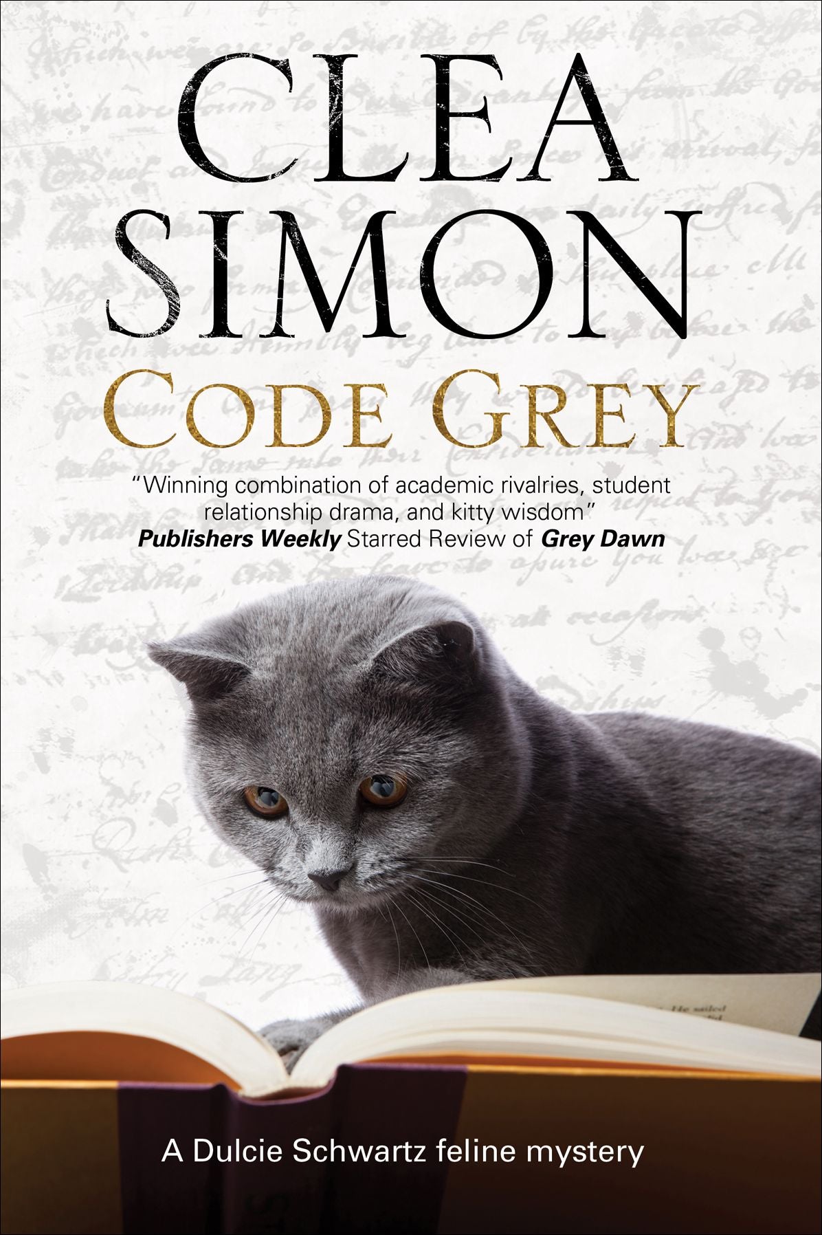 Code Grey: A feline-filled academic mystery